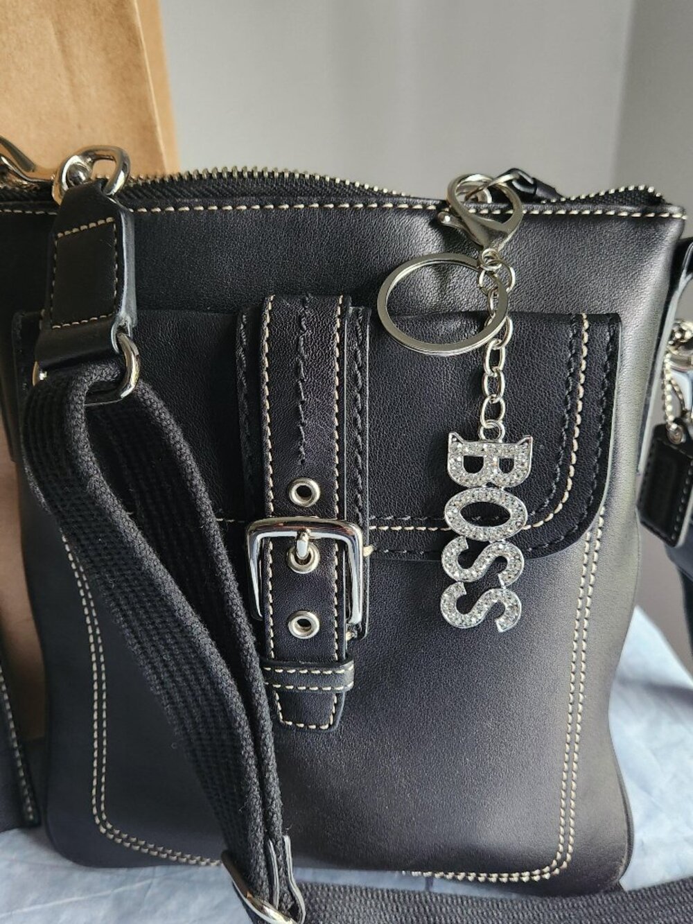 Coach Hamilton Black Crossbody 4 pc set EUC - Picture 3 of 12